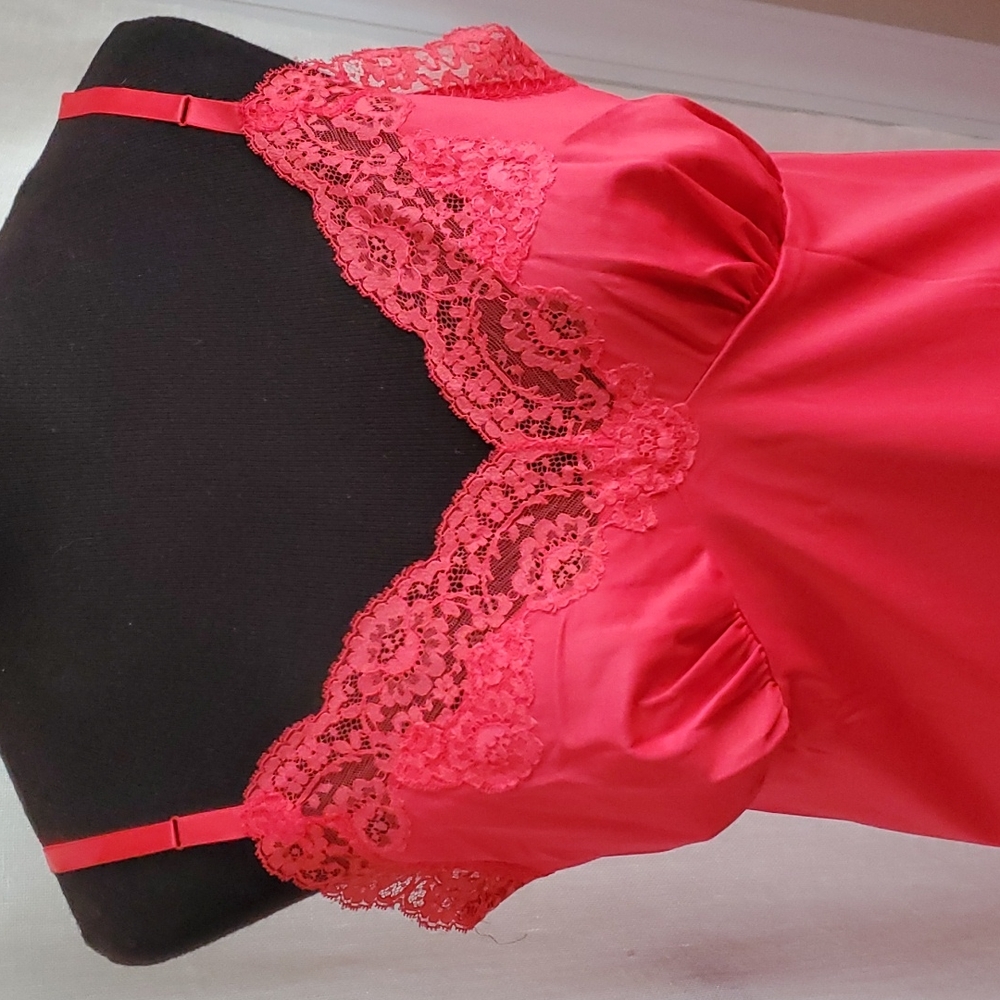 Flawless Van Raalte embroidered slip 50s 60s
